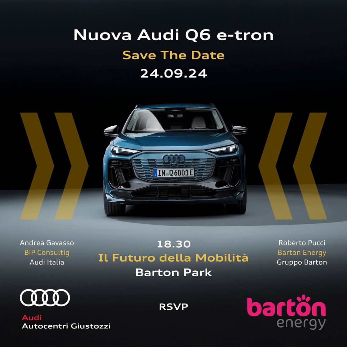 Audi Q6: Una serata esclusiva al Barton Park