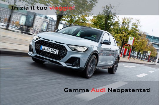 Scopri i modelli Audi perfetti per i Neopatentati!